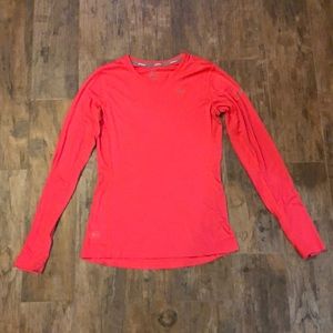 Nike miler running hot pink long sleeve